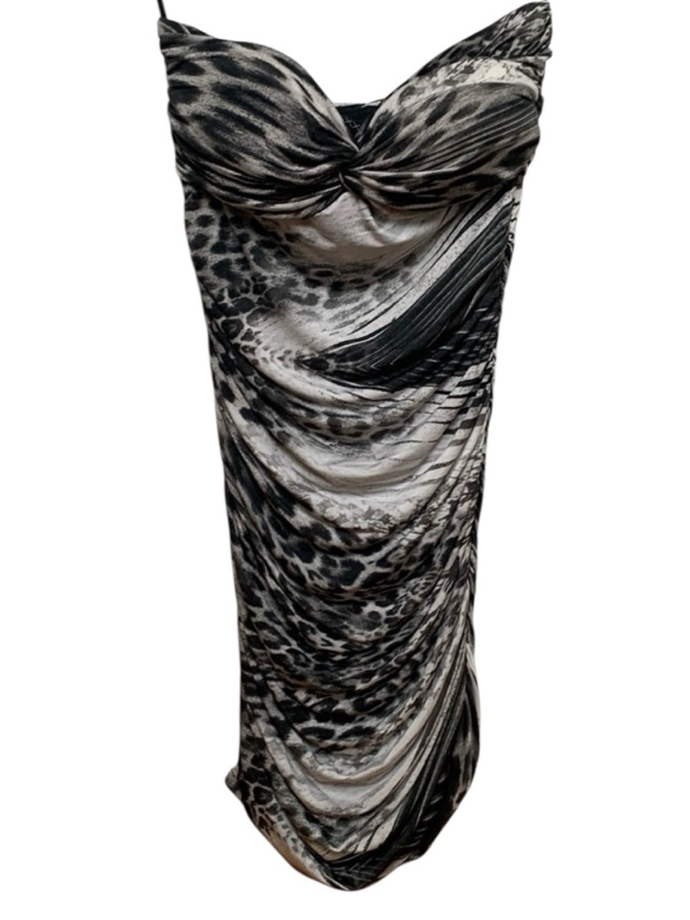 NWOT Forever 21 Ruched Strapless Dress